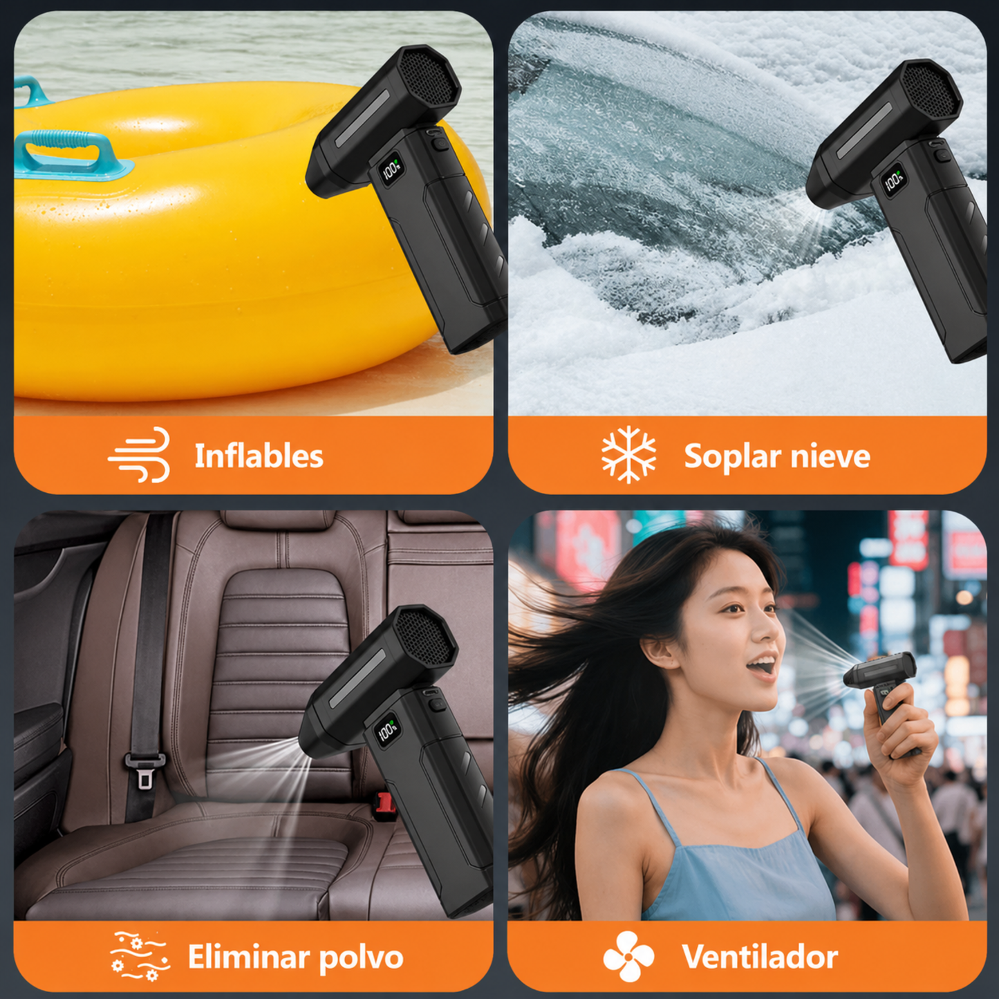 Mini soplador de aire portátil X8